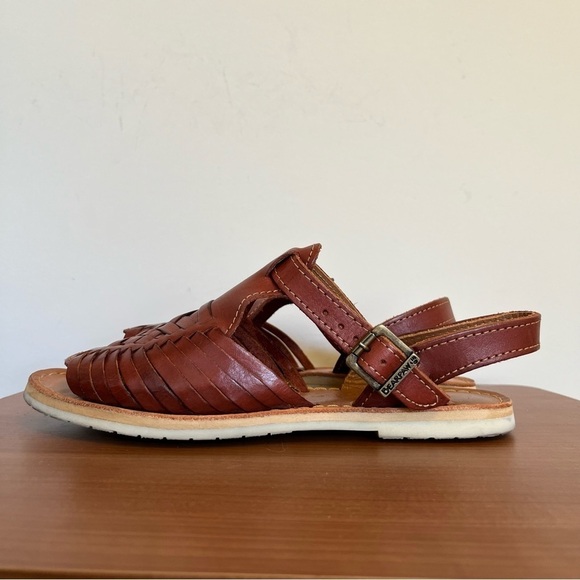 Bearpaw Gloria Saddle Brown Huarache Sandals size 7 - Picture 4 of 7